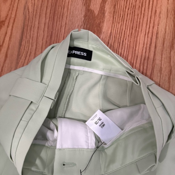 Express Mint Green Trousers - Picture 3 of 3